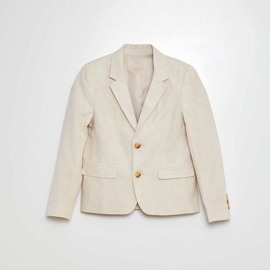 Chaqueta de traje BEIGE