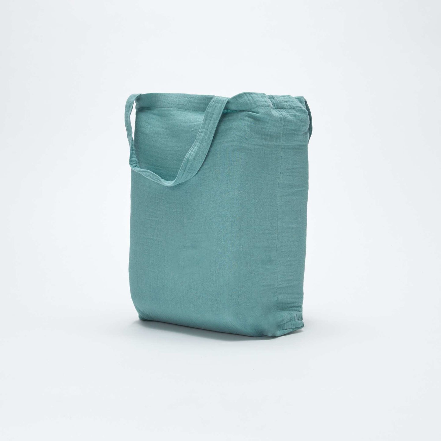 Juego de cama individual (140 x 200 cm) de gasa de algodón - Kiabi Home VERDE