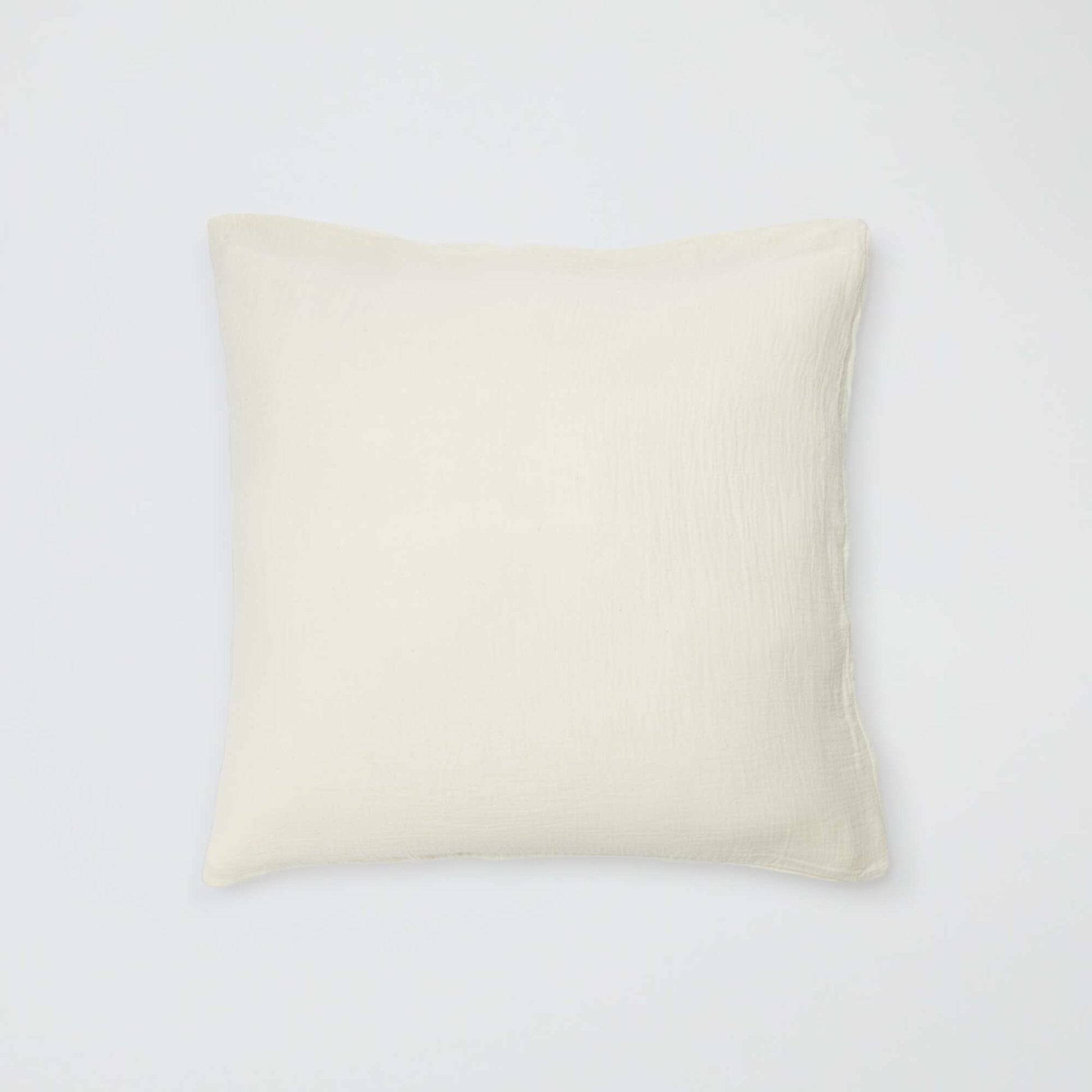 Juego de cama doble (240 x 220 cm) de gasa de algodón - Kiabi Home BEIGE