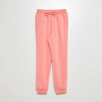 Pantalón de chándal liso ligero ROSA