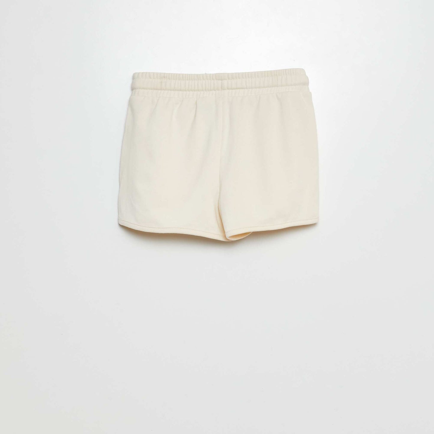 Short de chándal fino BLANCO