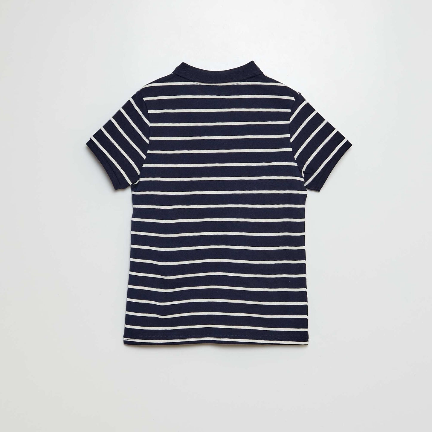 Remera de punto de piqué AZUL