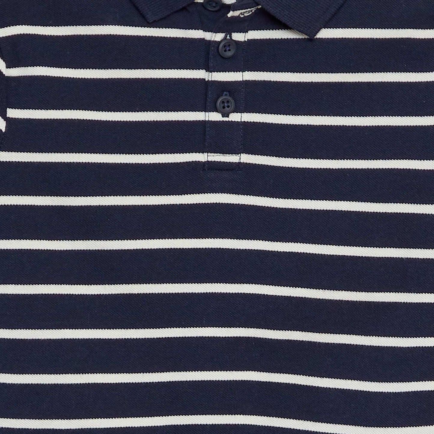 Remera de punto de piqué AZUL