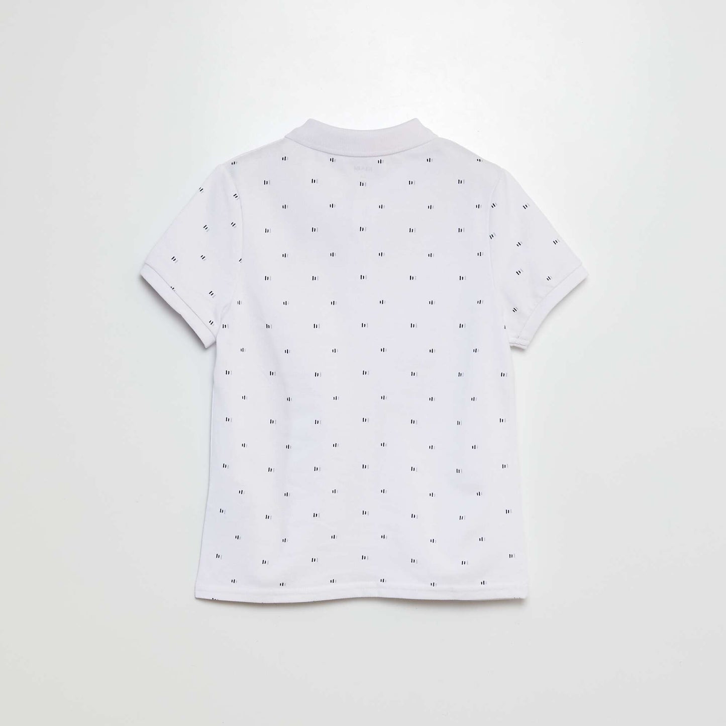 Remera de punto de piqué BLANCO