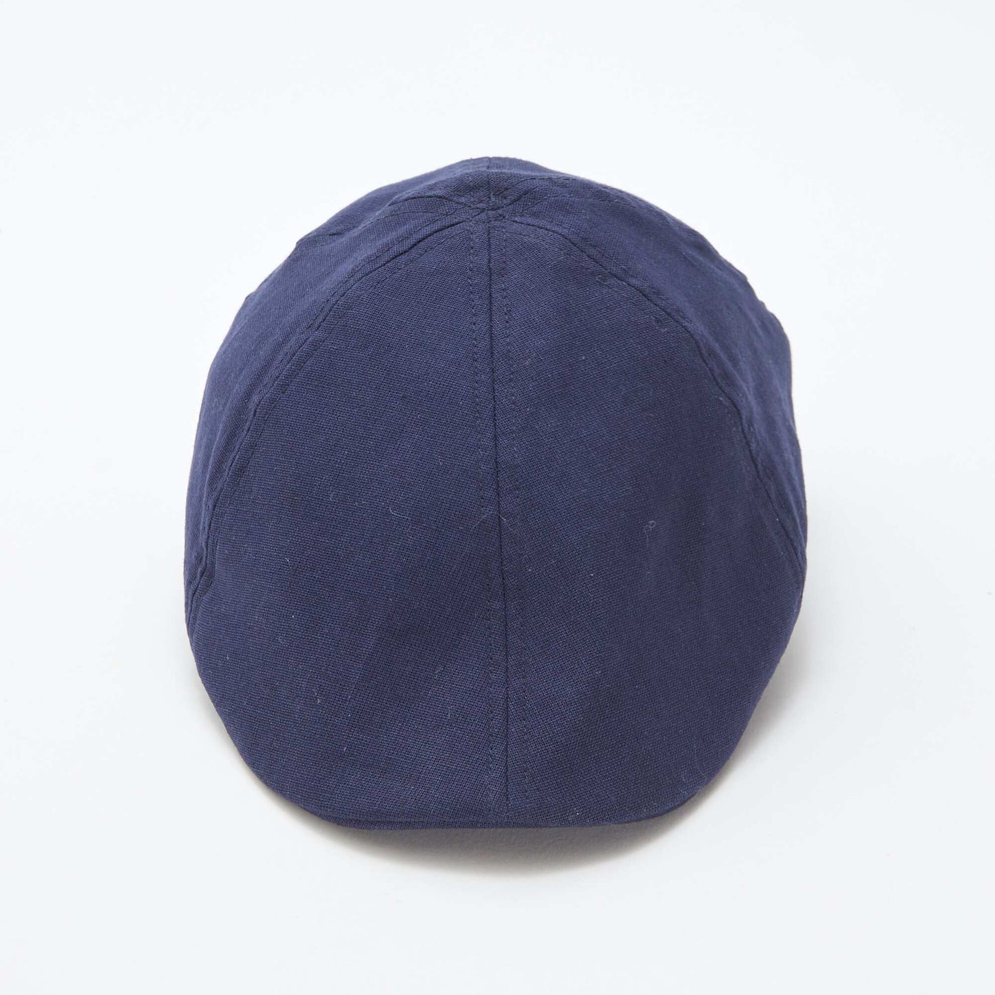 Gorra estilo gavroche efecto lino KAKI