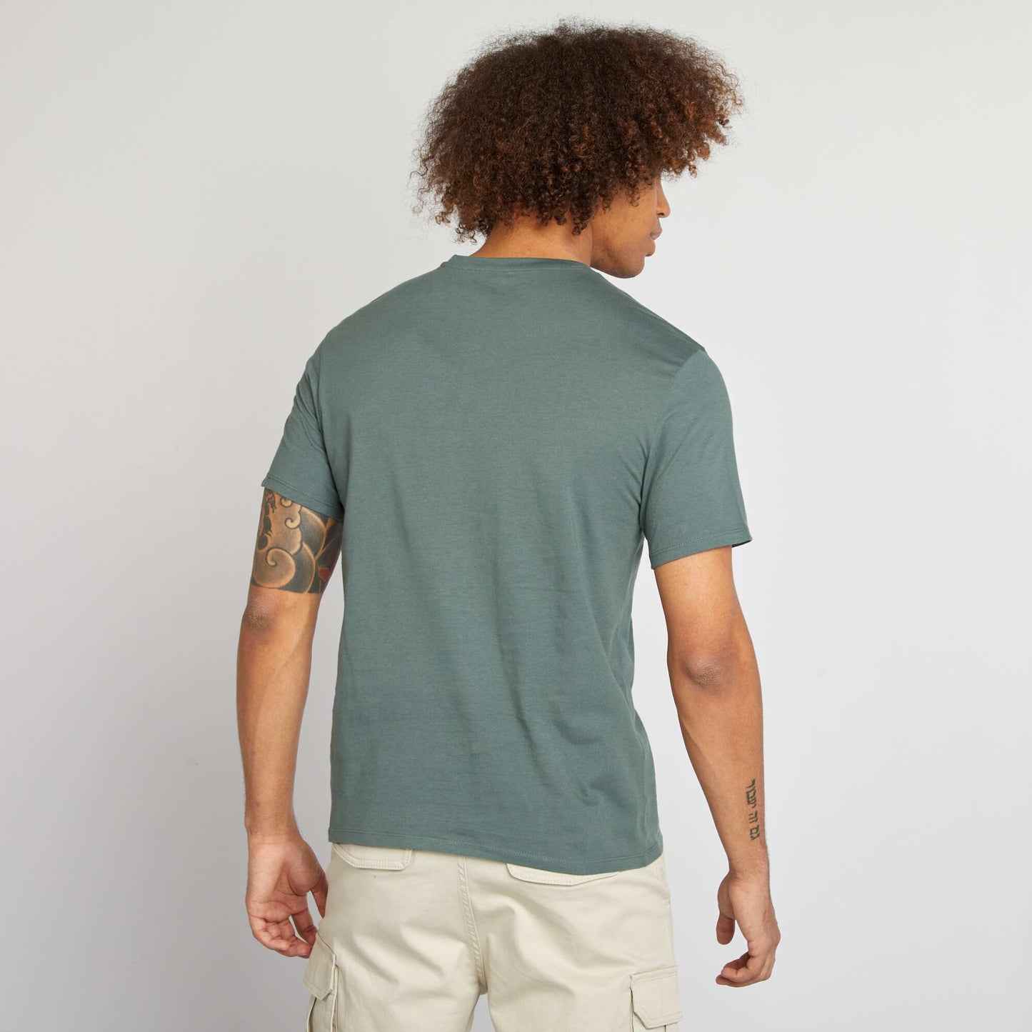 Camiseta de manga corta 'Jurassic Park' VERDE