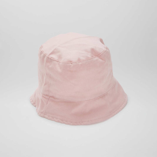 Gorro bucket liso ROSA