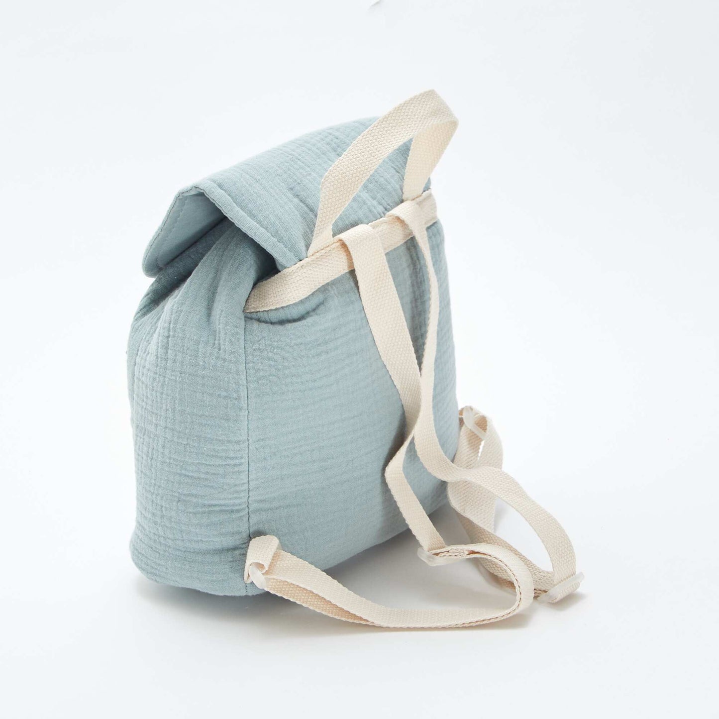 Mochila de gasa de algodón AZUL