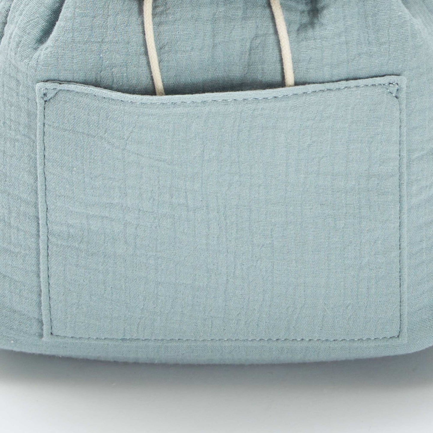 Mochila de gasa de algodón AZUL