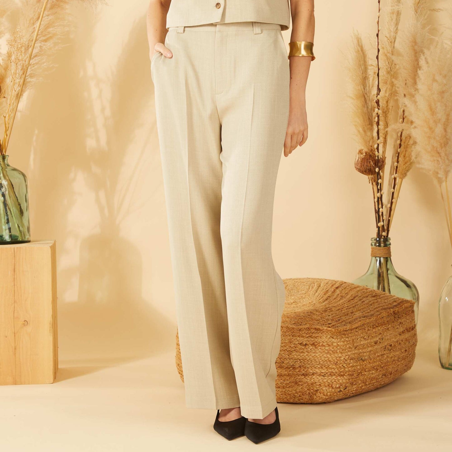 Pantalón ligero BEIGE