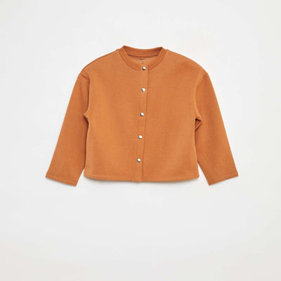 Chaqueta con automáticos MARRON