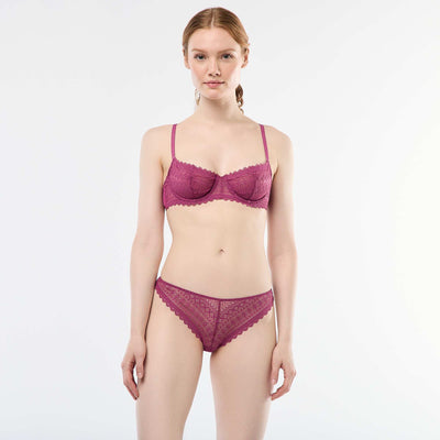 Tanga de encaje ROSA