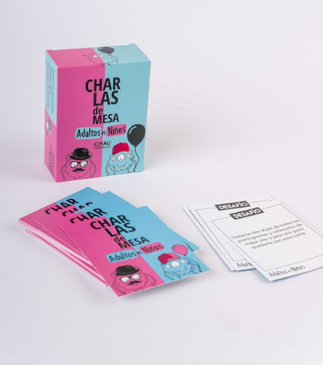 Charlas de Mesa Adultos vs Niños - Juego