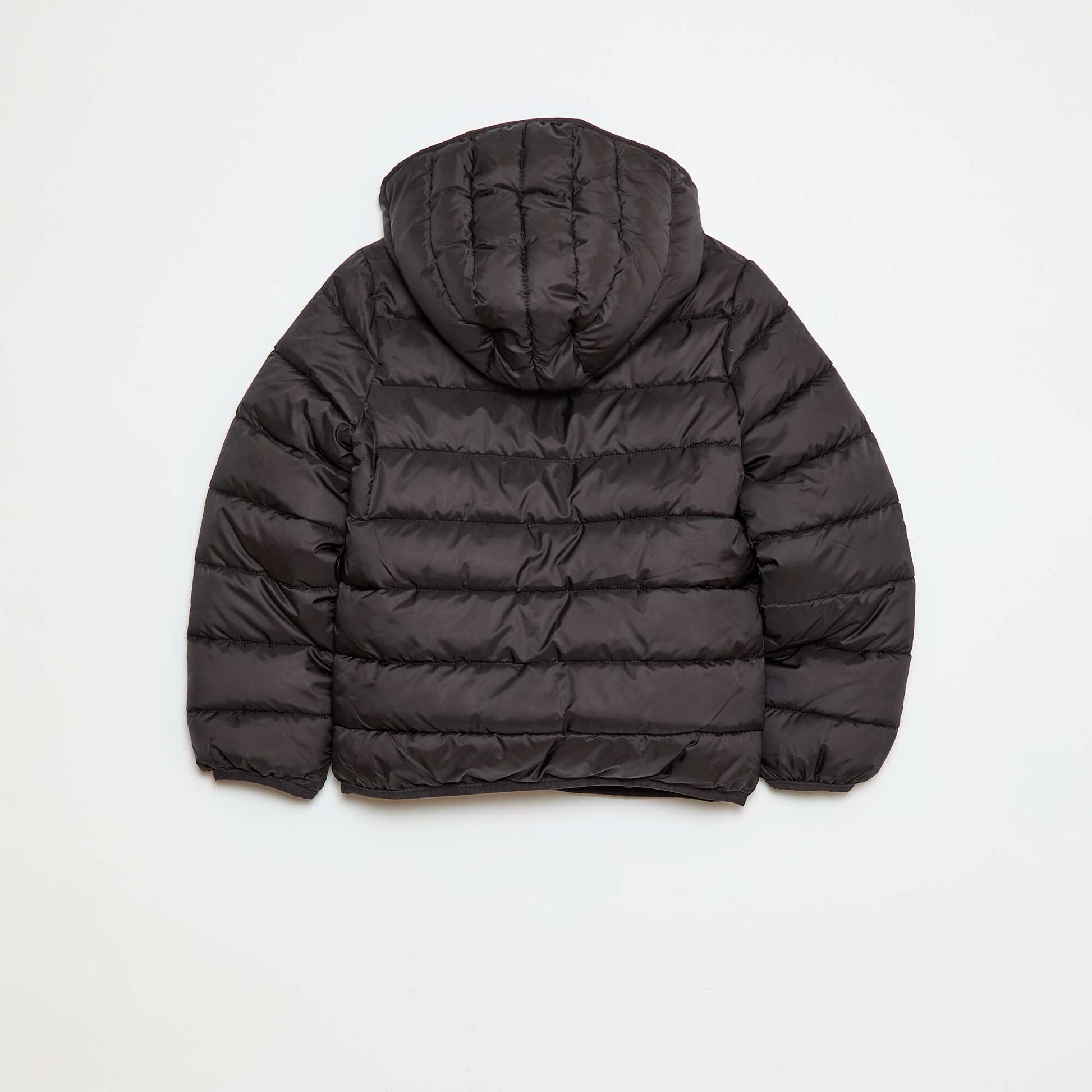 Campera ligera con capucha NEGRO