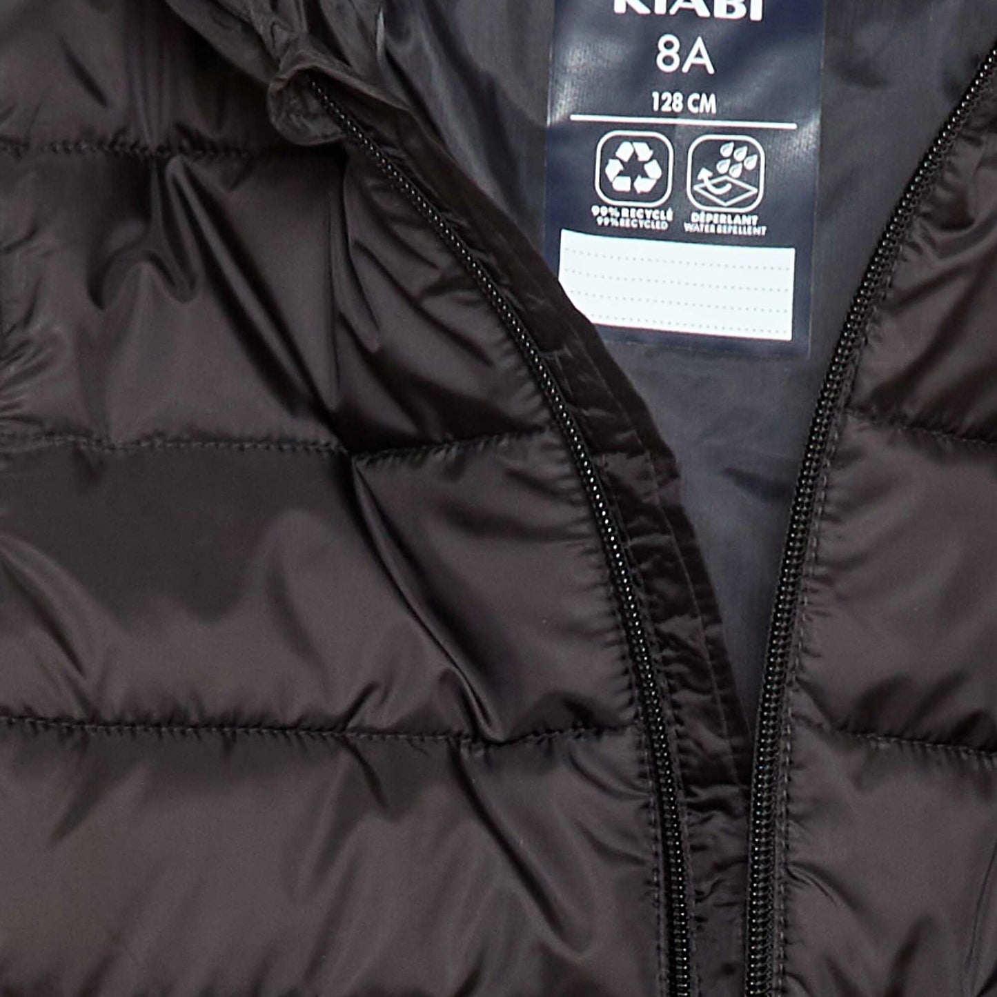 Campera ligera con capucha NEGRO