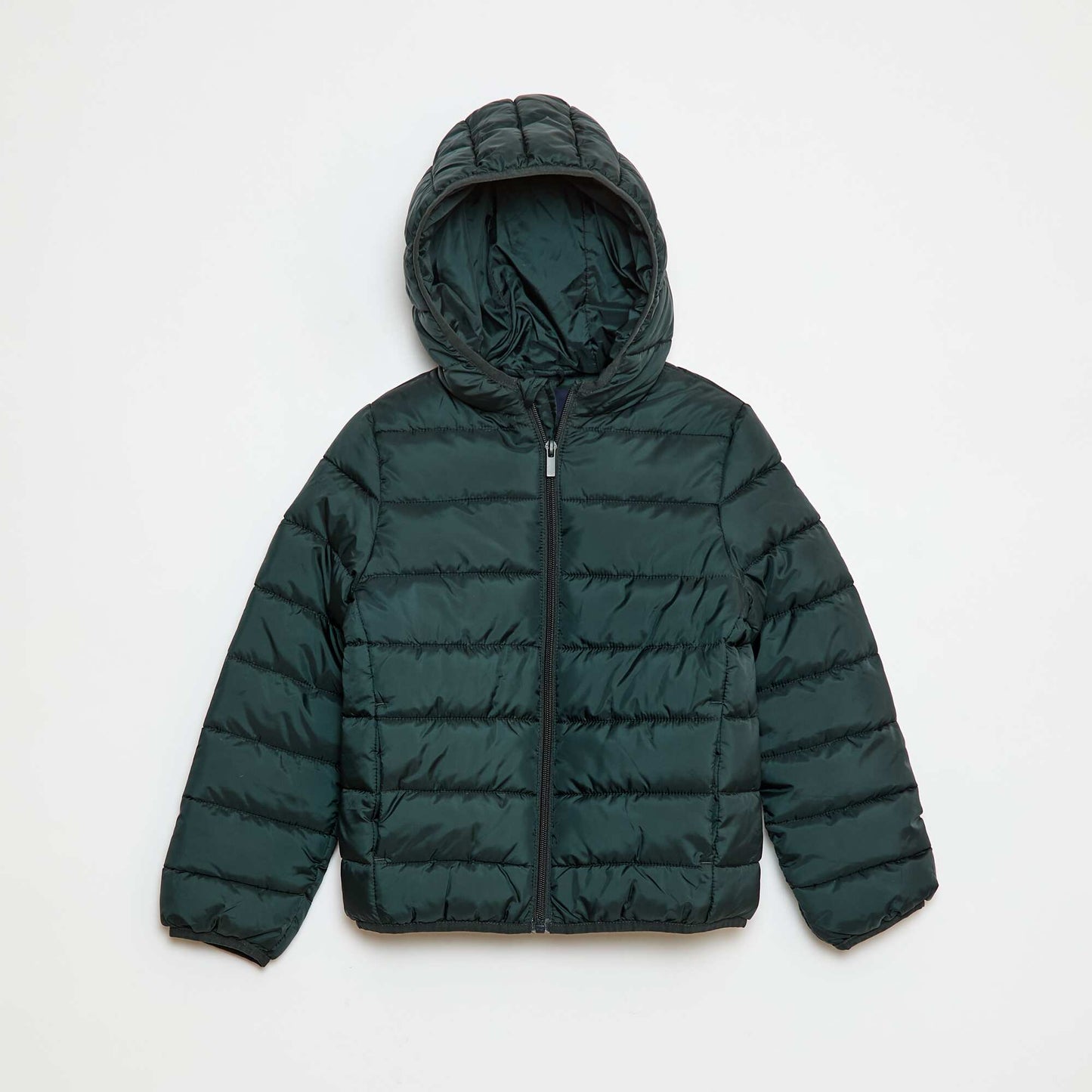 Campera ligera con capucha VERDE