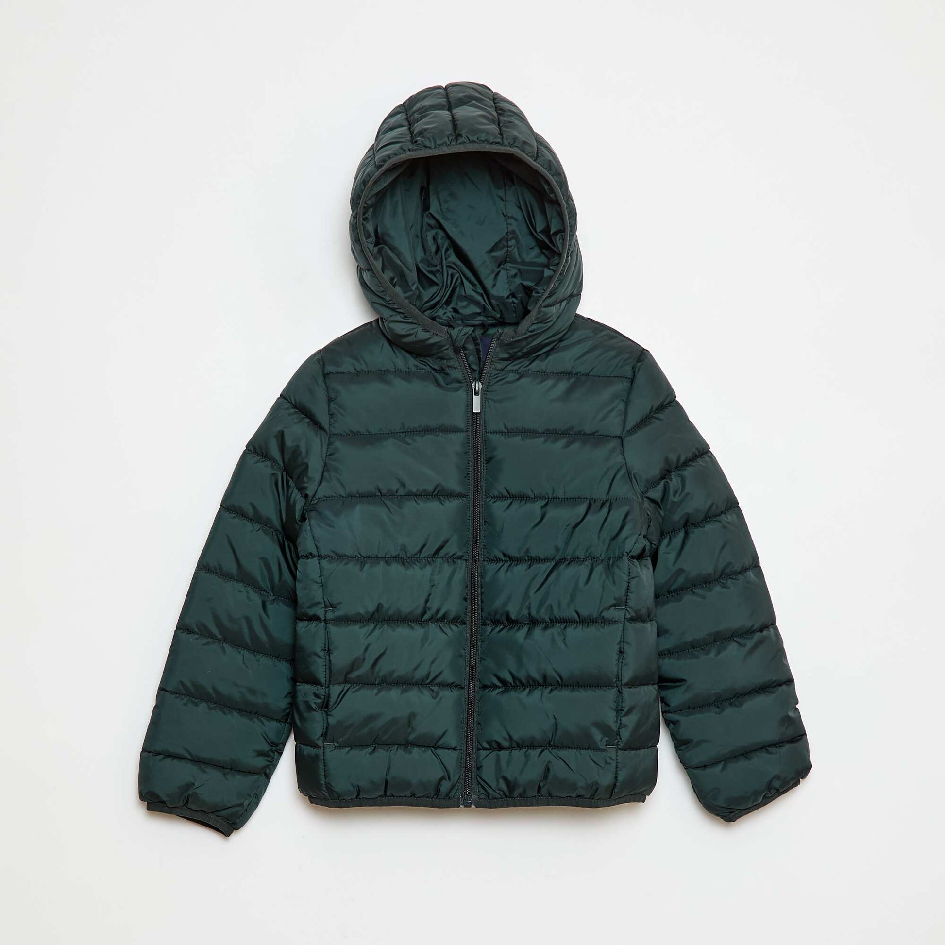 Campera ligera con capucha VERDE