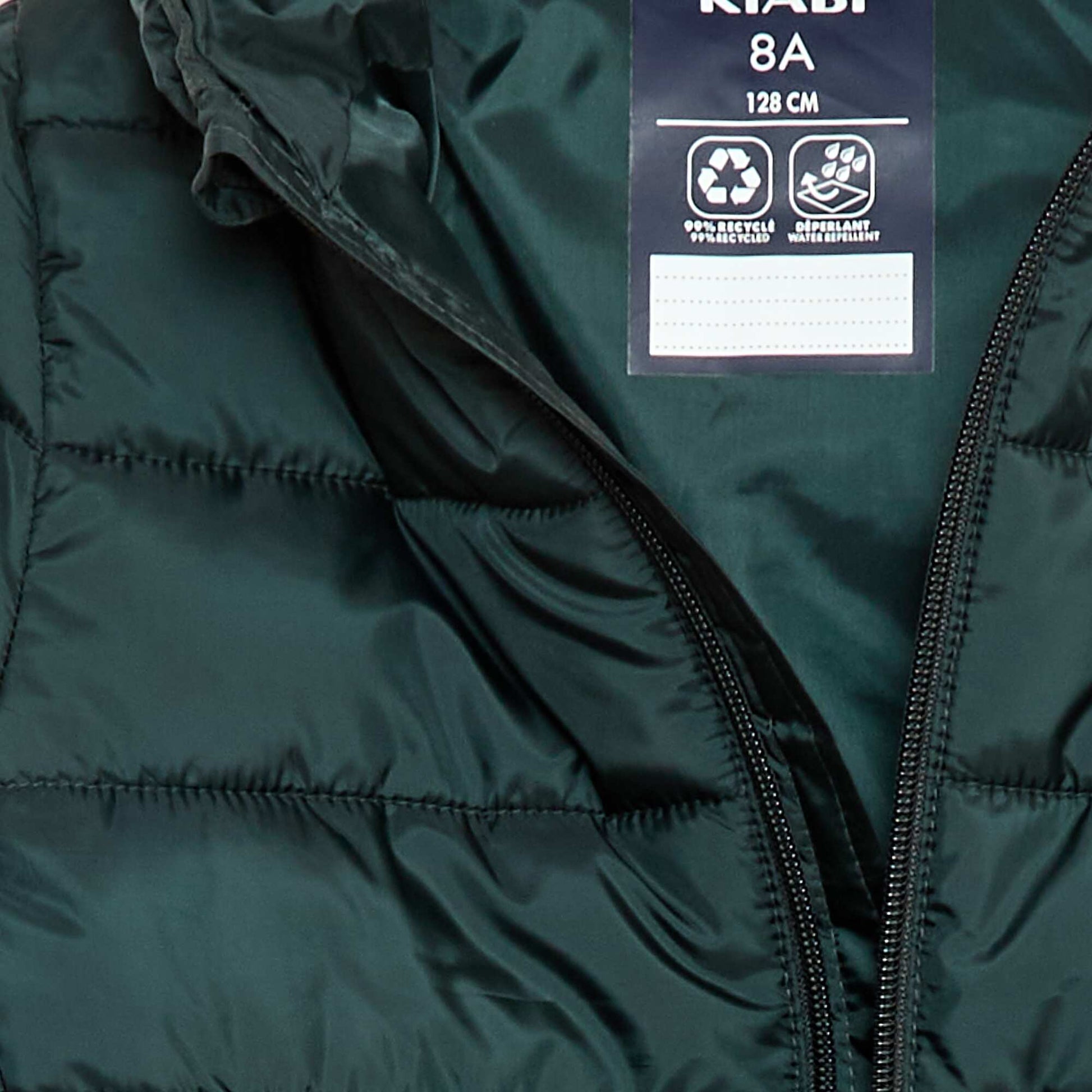 Campera ligera con capucha VERDE