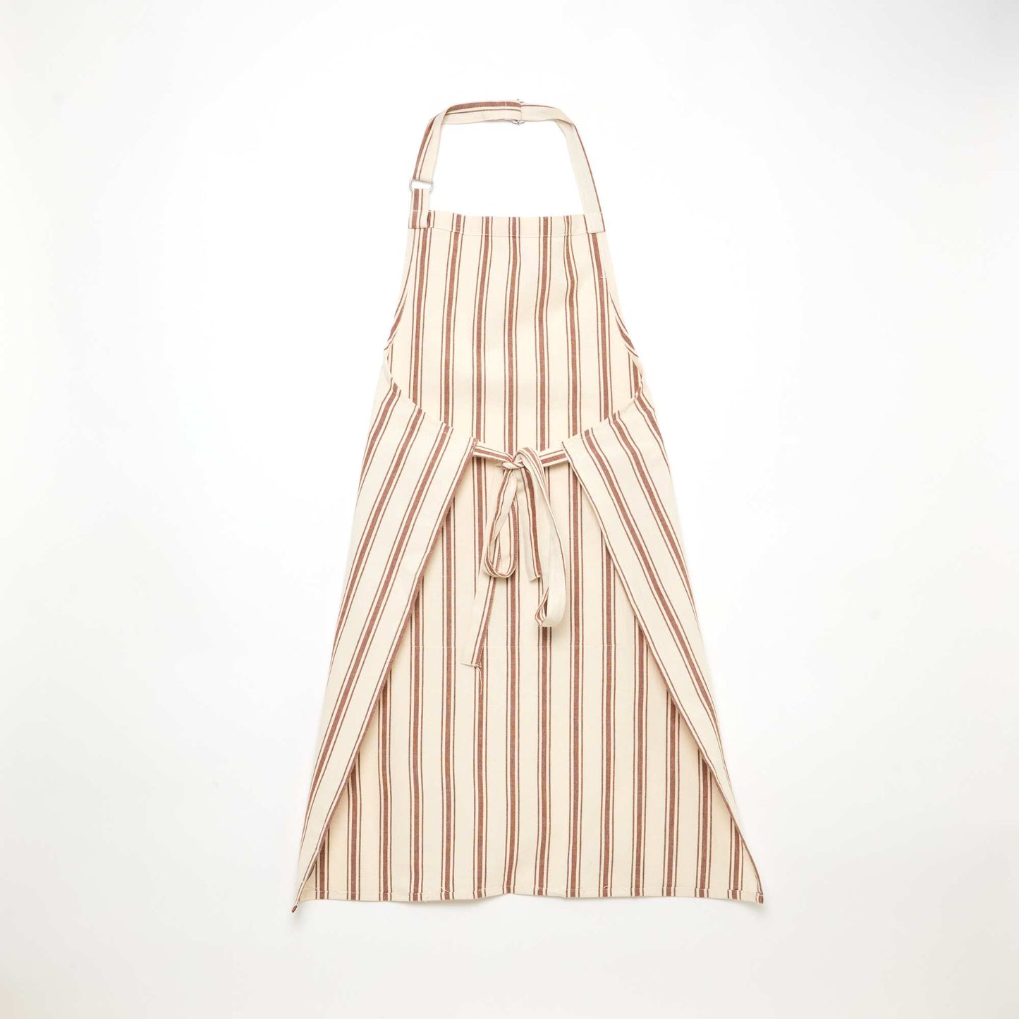 Delantal de cocina de algodón MARRON