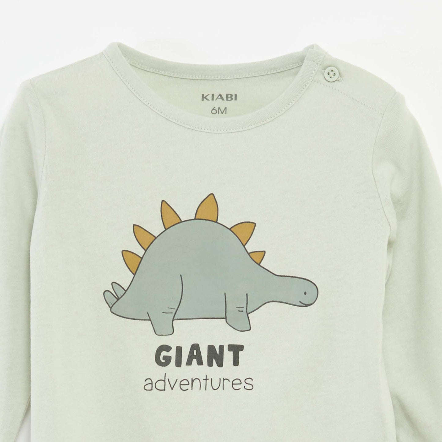 Camiseta de manga larga con adornos AZUL