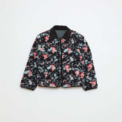 Chaqueta cálida estilo workwear reversible KAKI