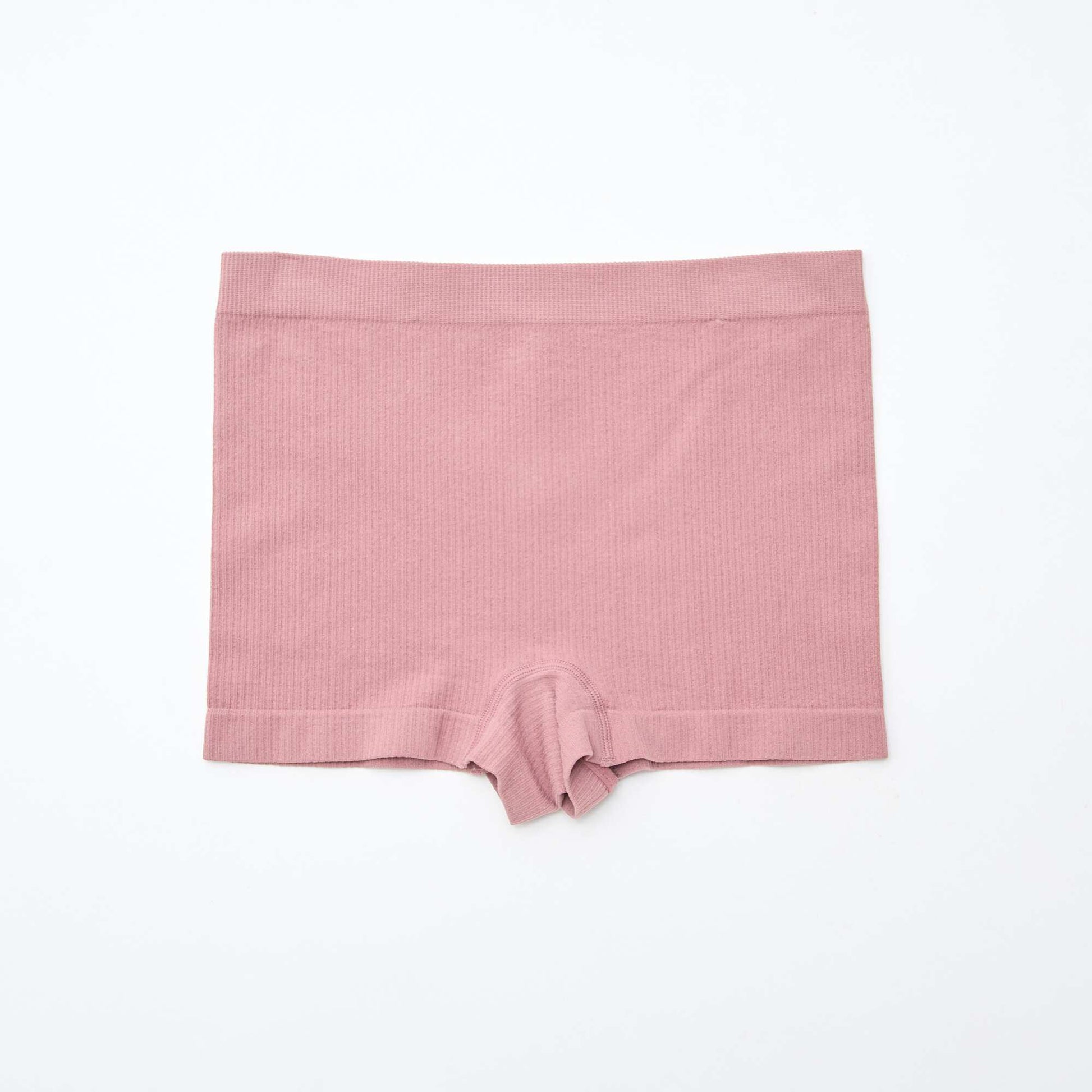Pack de 2 shorties de punto canalé ROSA