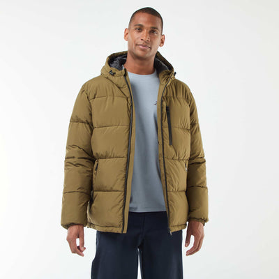 Campera acolchada lisa VERDE