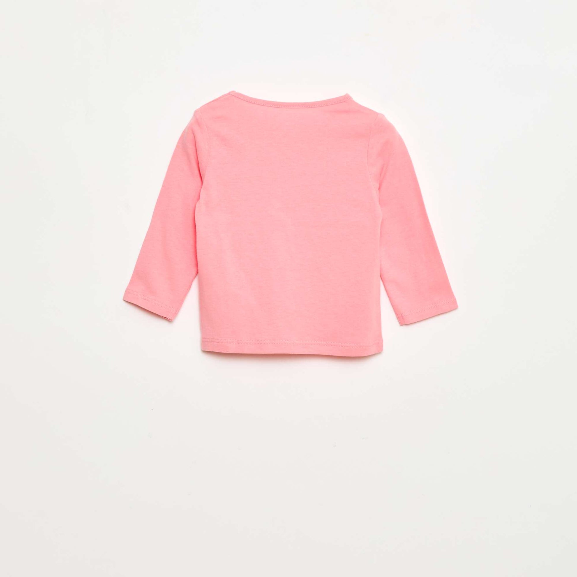 Camiseta de manga larga con estampado ROSA