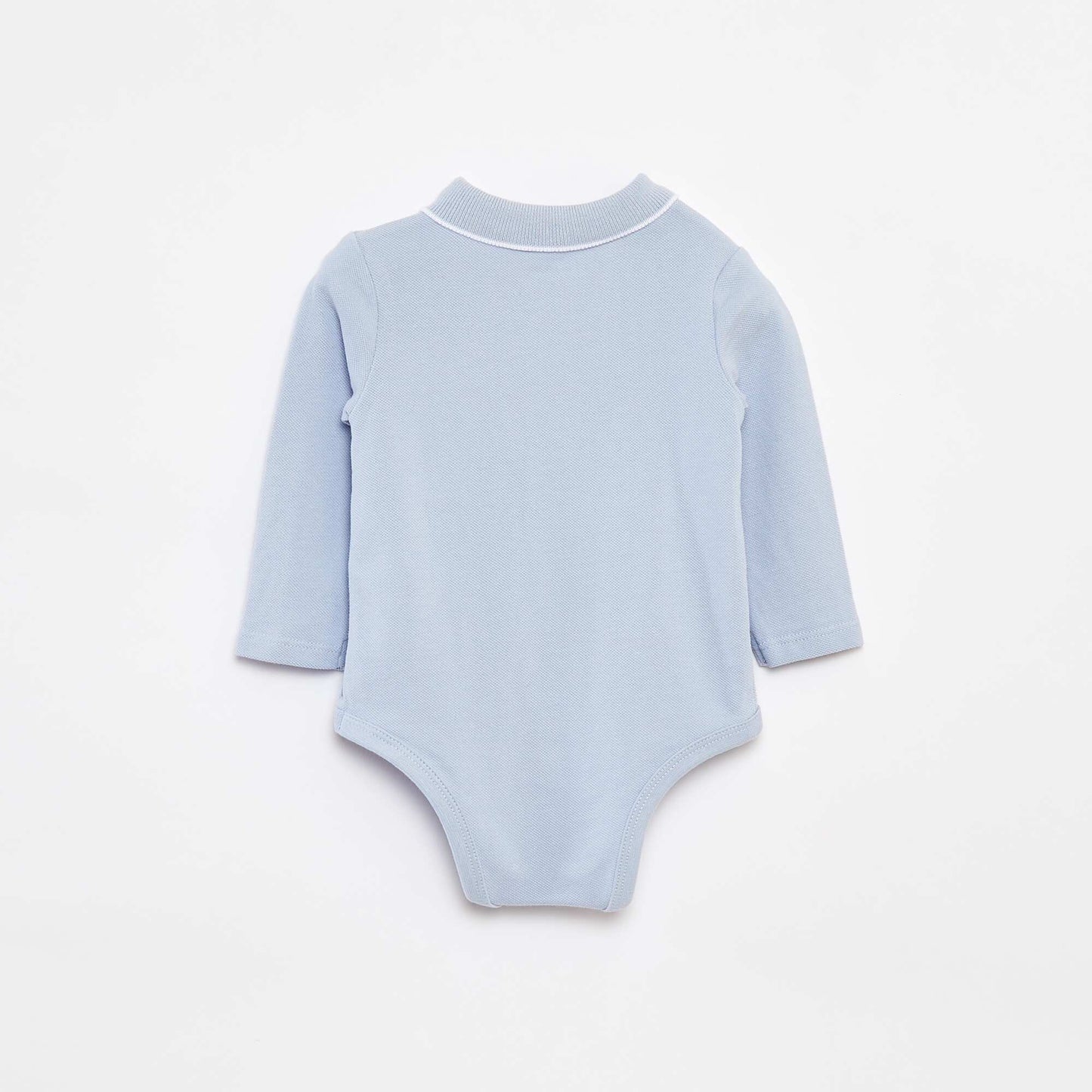 Body tipo remera de manga larga AZUL