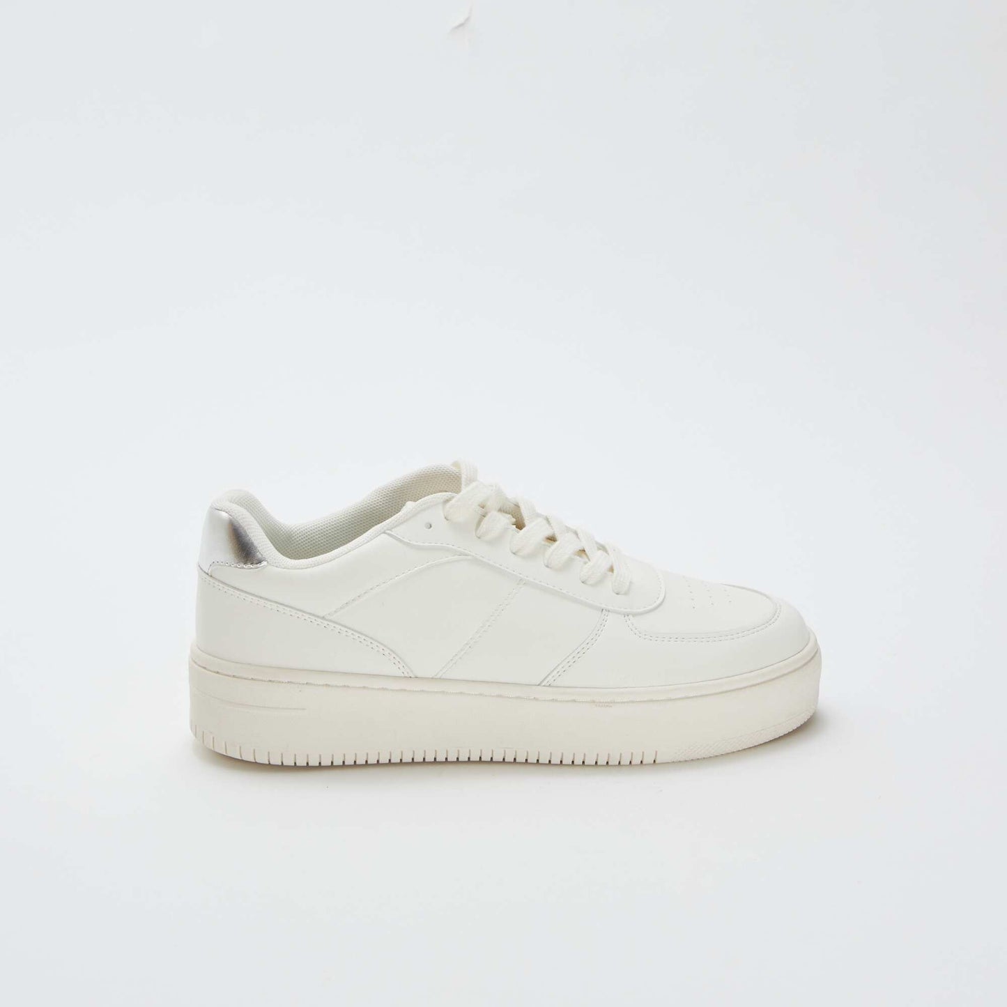 Zapatillas con plataforma BLANCO