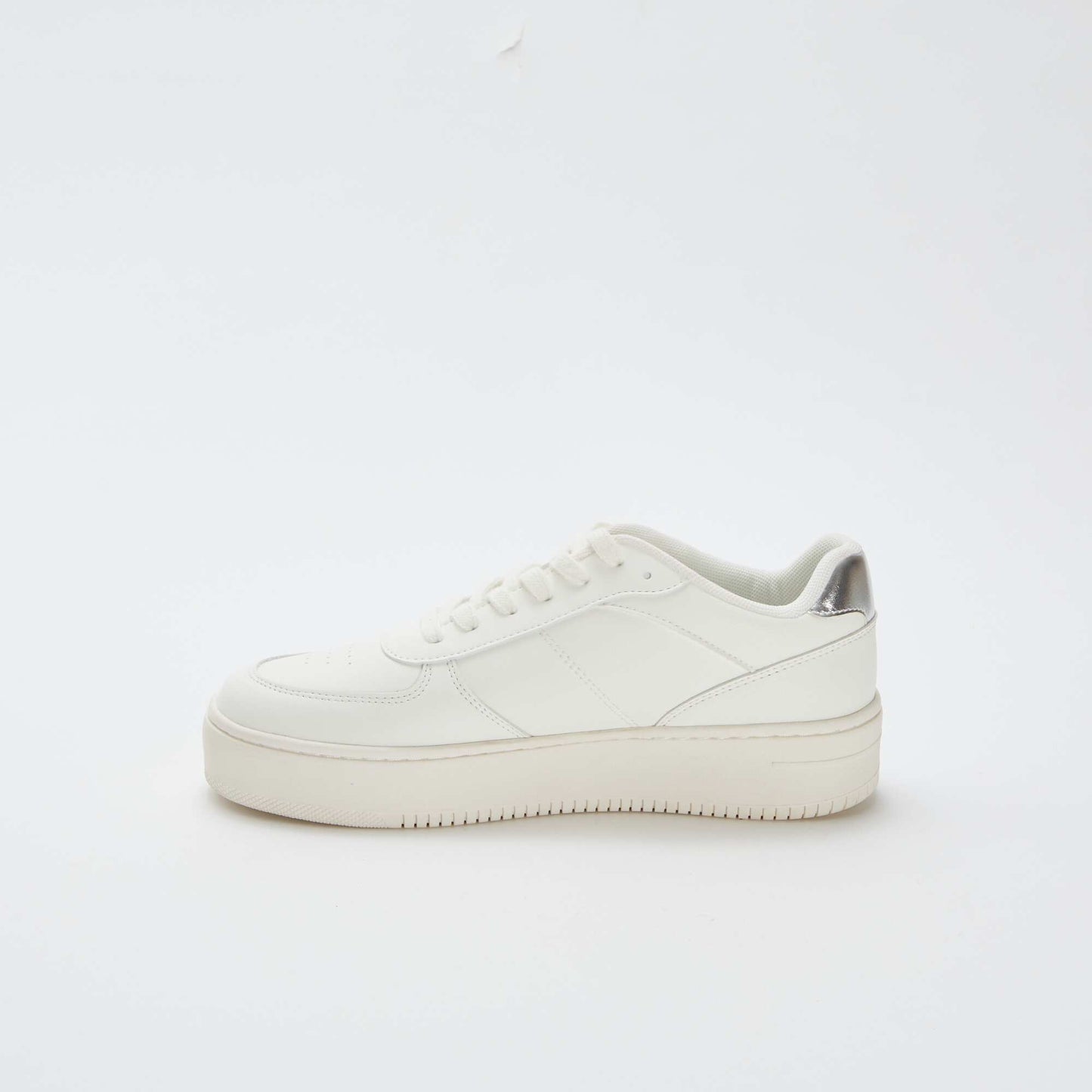Zapatillas con plataforma BLANCO