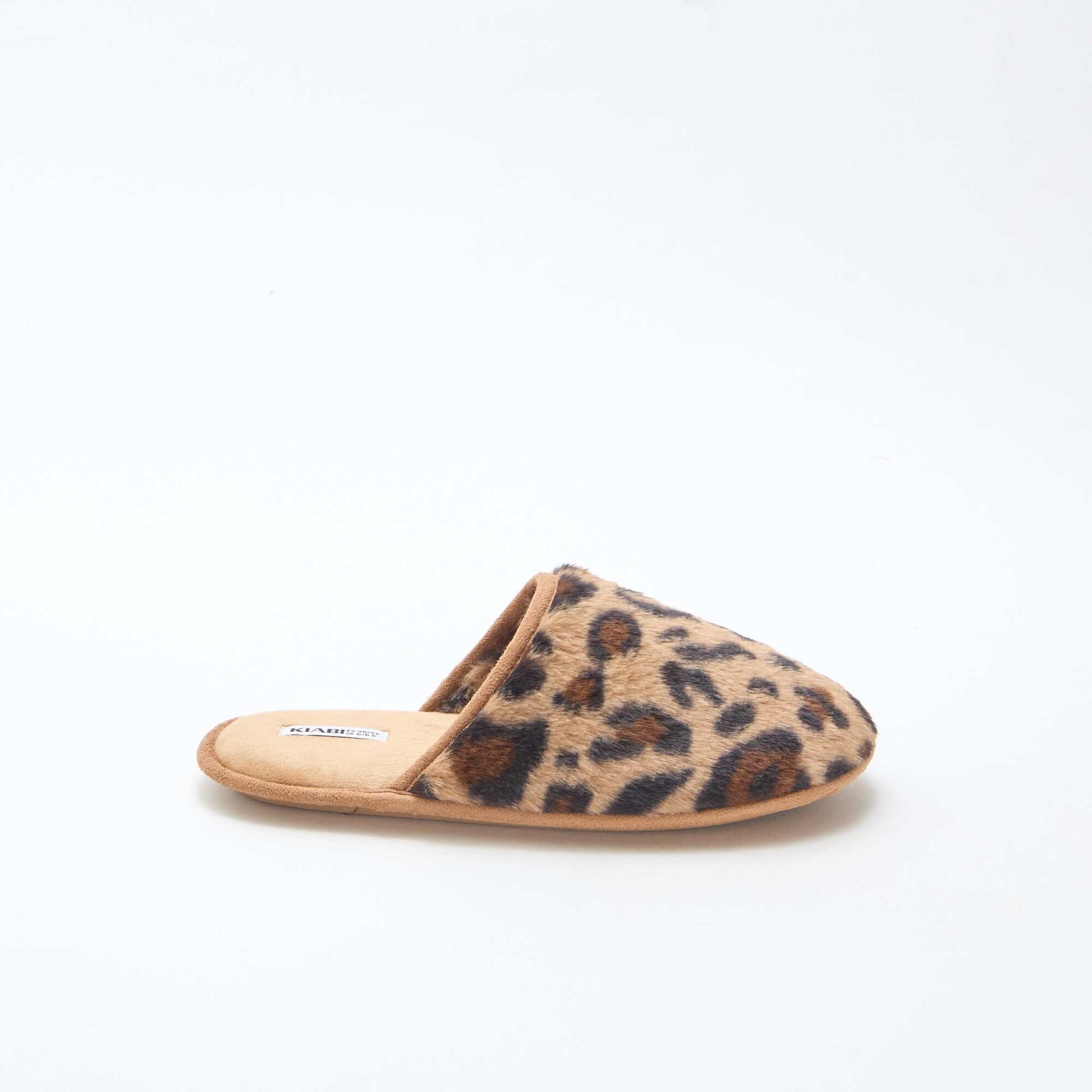 Zapatillas básicas de felpa MARRON
