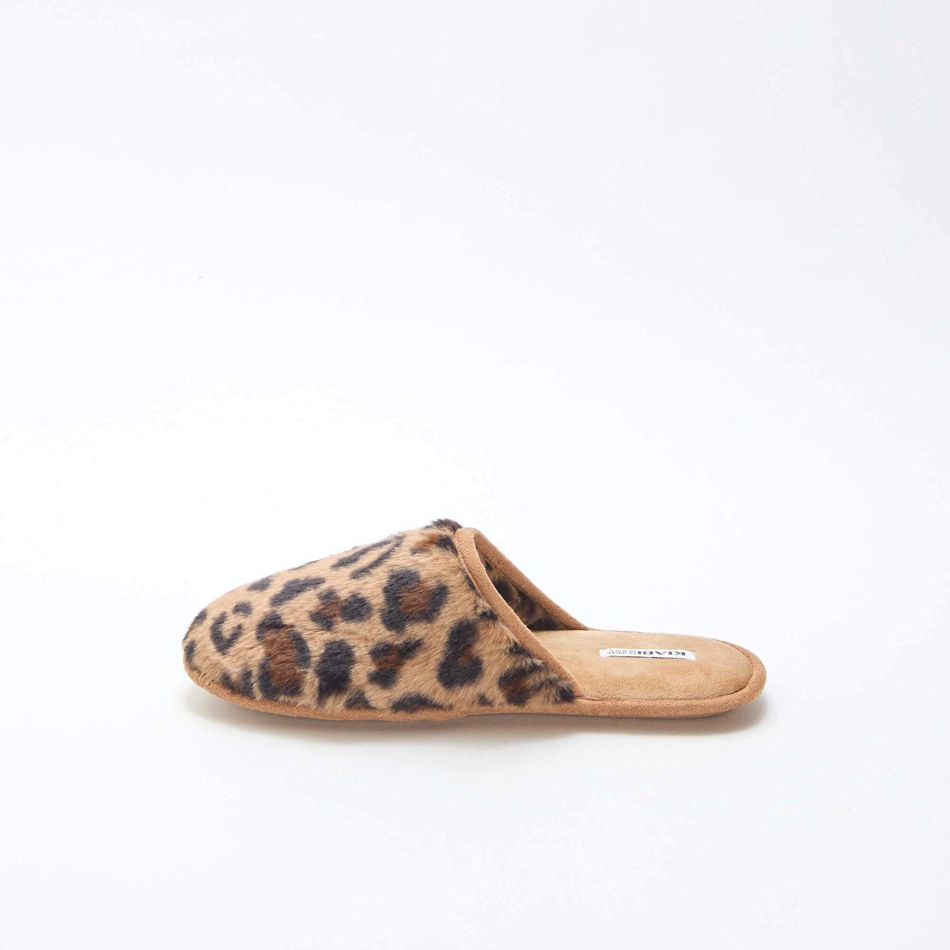 Zapatillas básicas de felpa MARRON