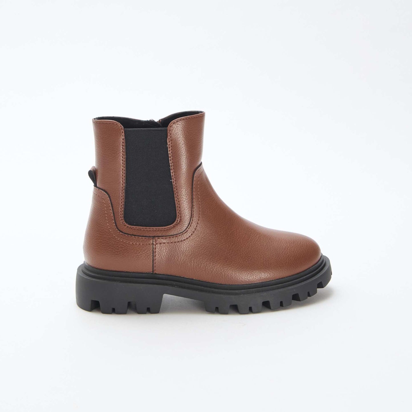 Botas altas ajustadas MARRON