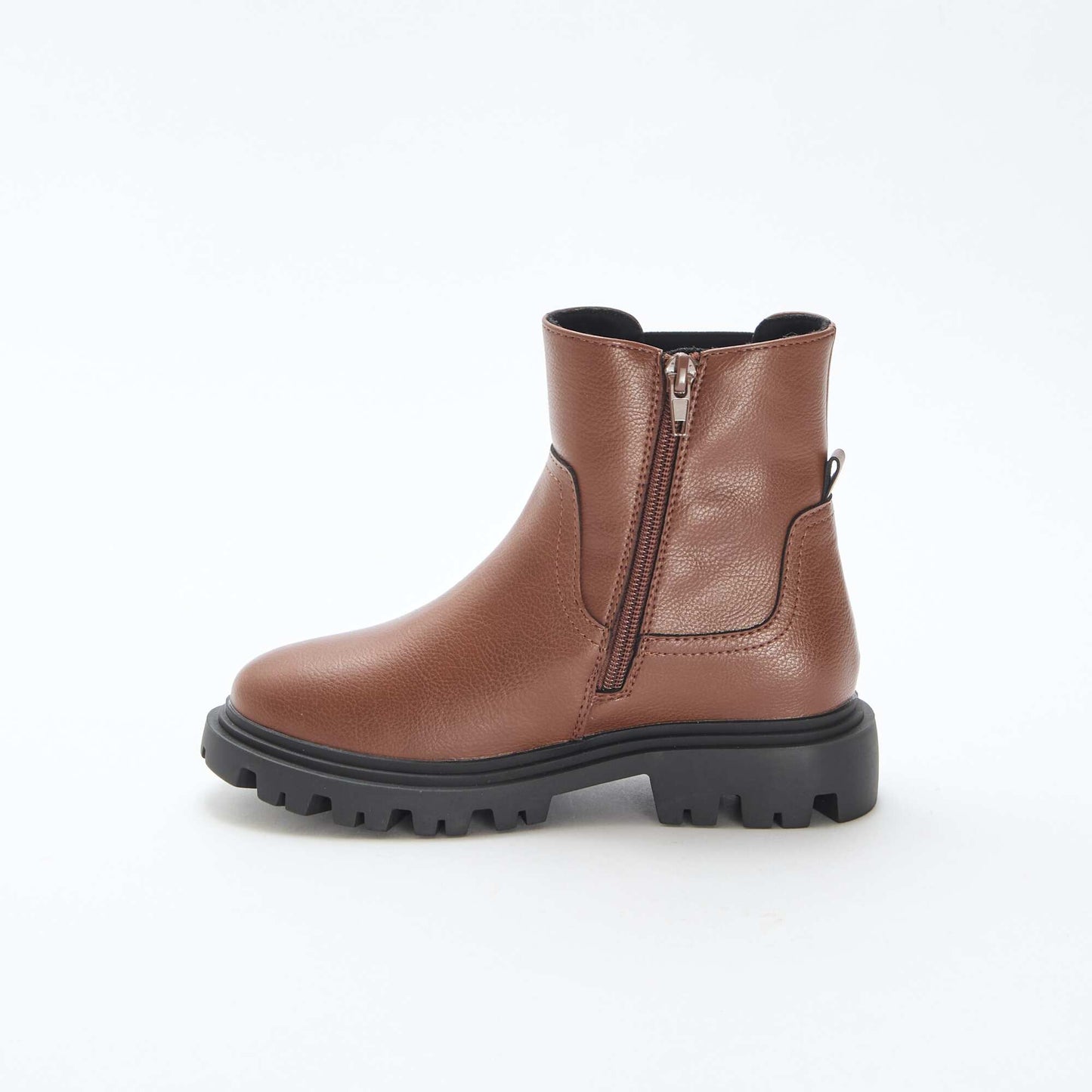 Botas altas ajustadas MARRON