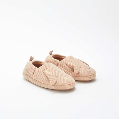 Zapatillas de estar en casa con diseño de conejitos BLANCO