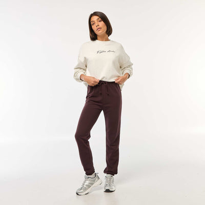 Pantalón de chándal básico PURPURA