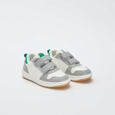 Zapatillas bajas tricolores VERDE