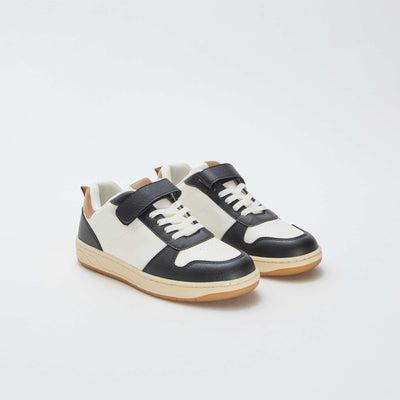 Zapatillas con velcro MARRON