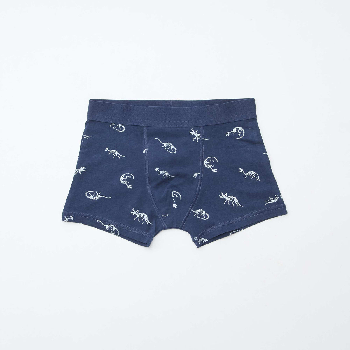 Pack de 5 boxers lisos y estampados AZUL