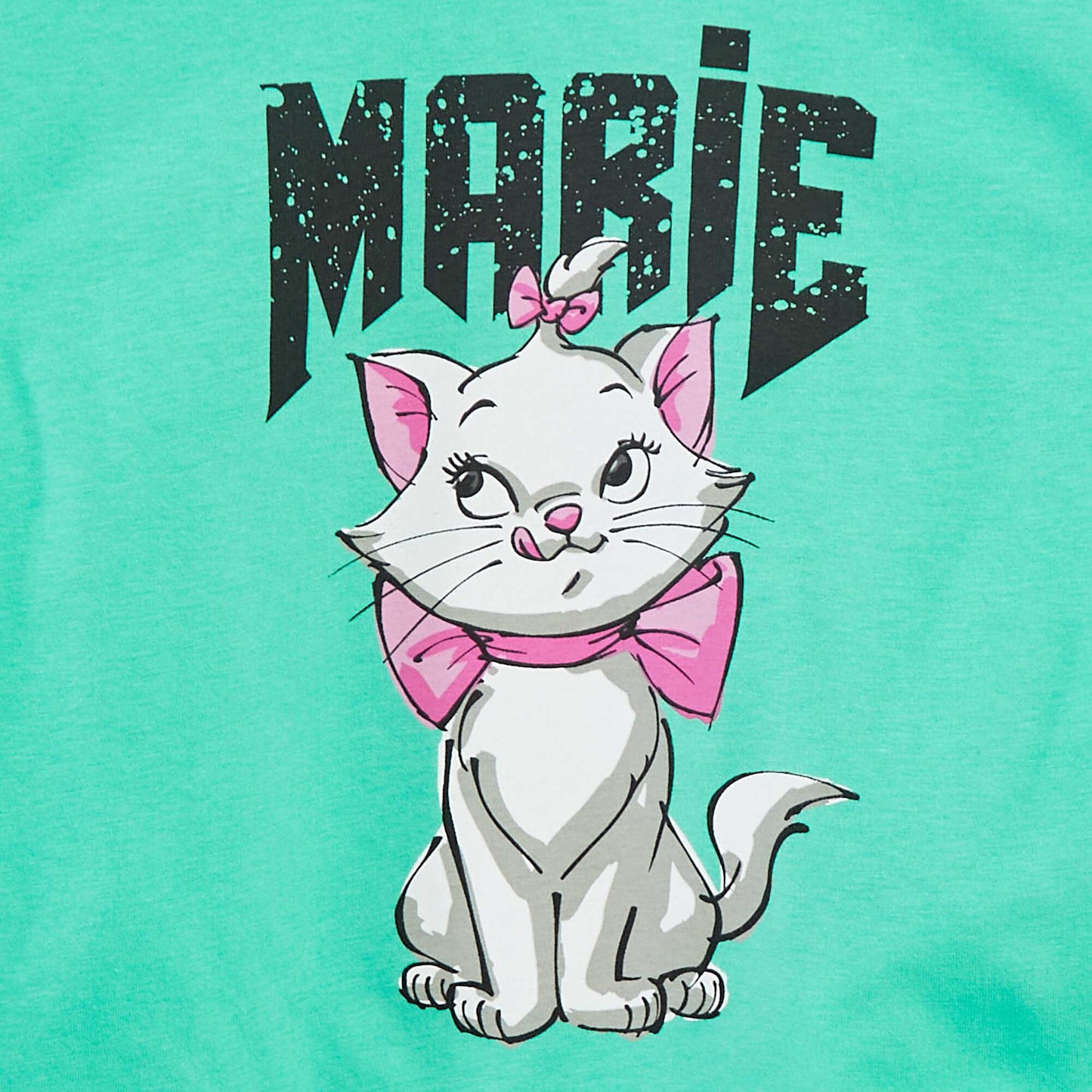 Camiseta 'Marie' 'Disney' de manga corta VERDE