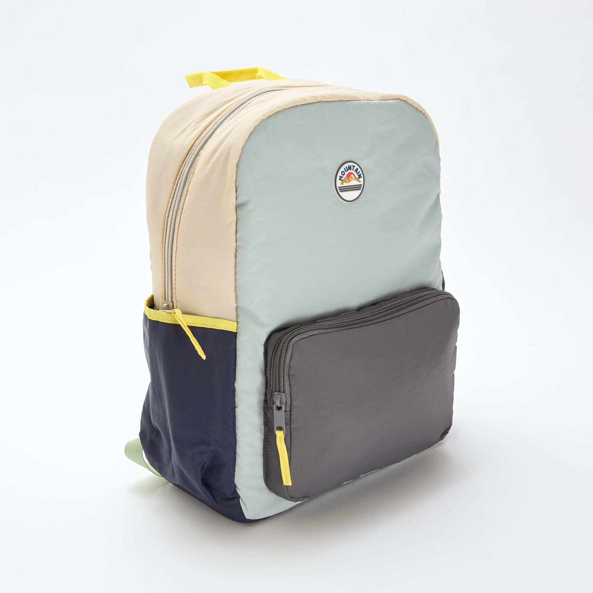 Mochila Color Block VERDE