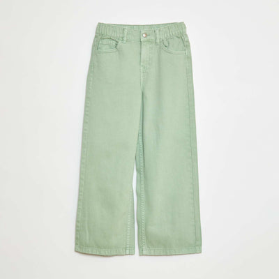 Pantalón wide leg VERDE
