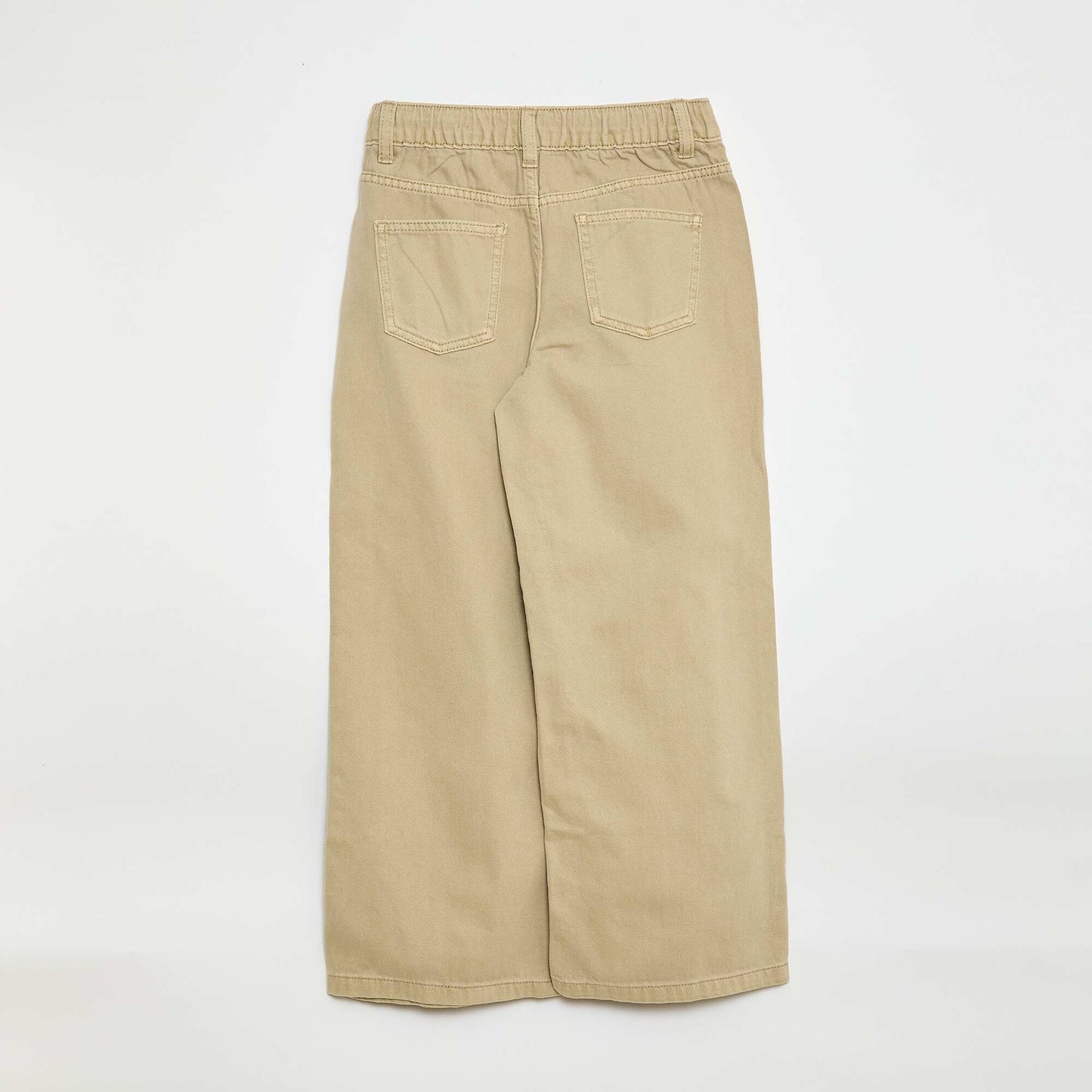 Pantalón wide leg BEIGE