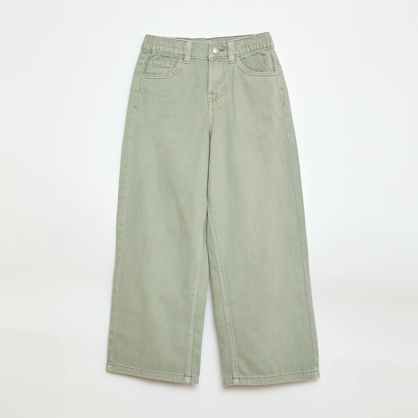 Pantalón wide leg VERDE