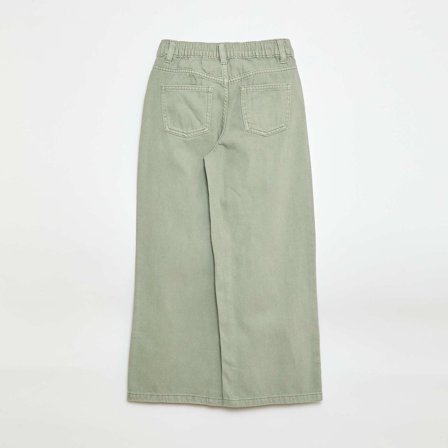 Pantalón wide leg VERDE