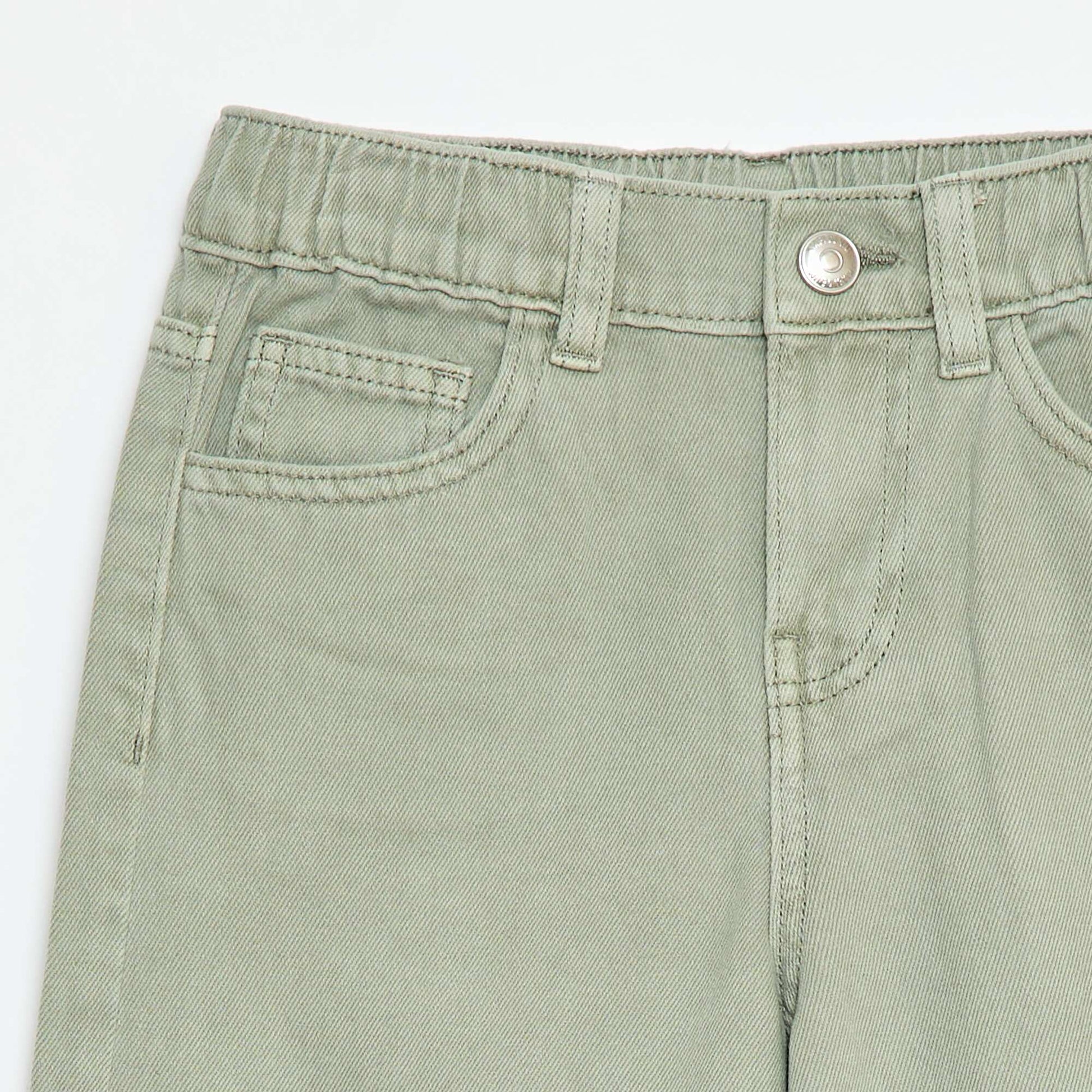 Pantalón wide leg VERDE