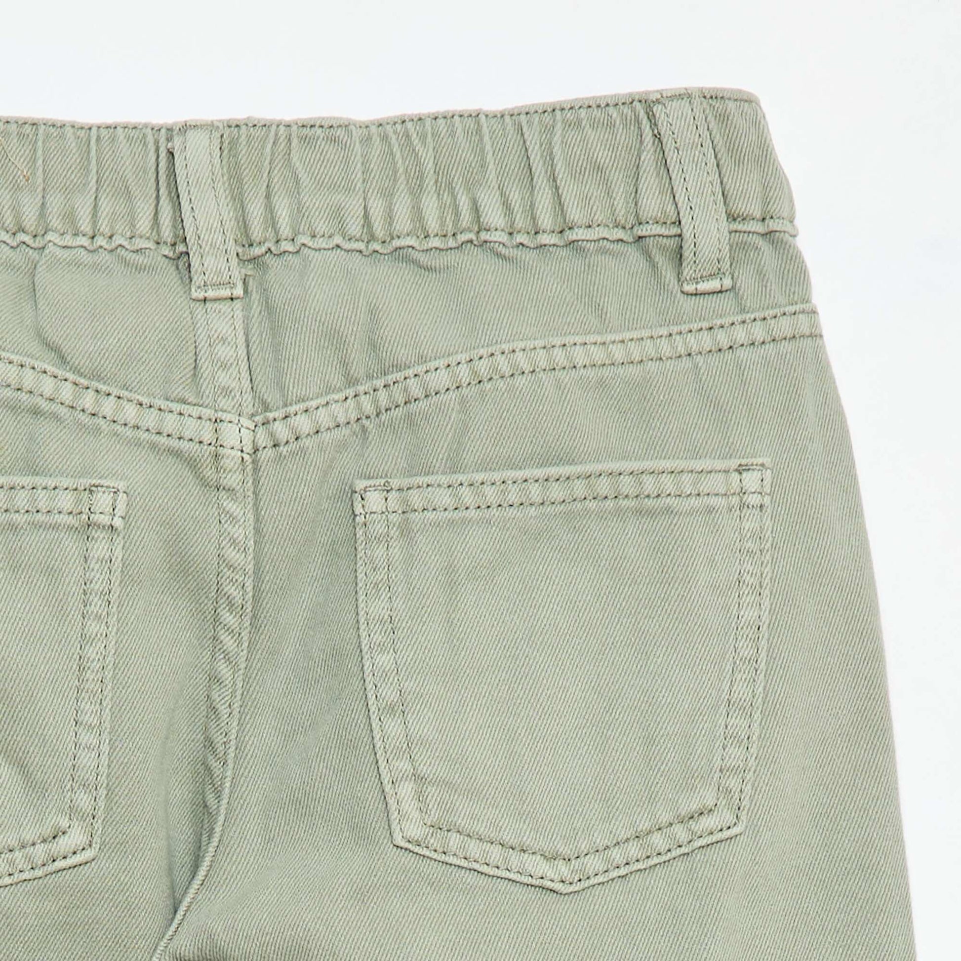 Pantalón wide leg VERDE