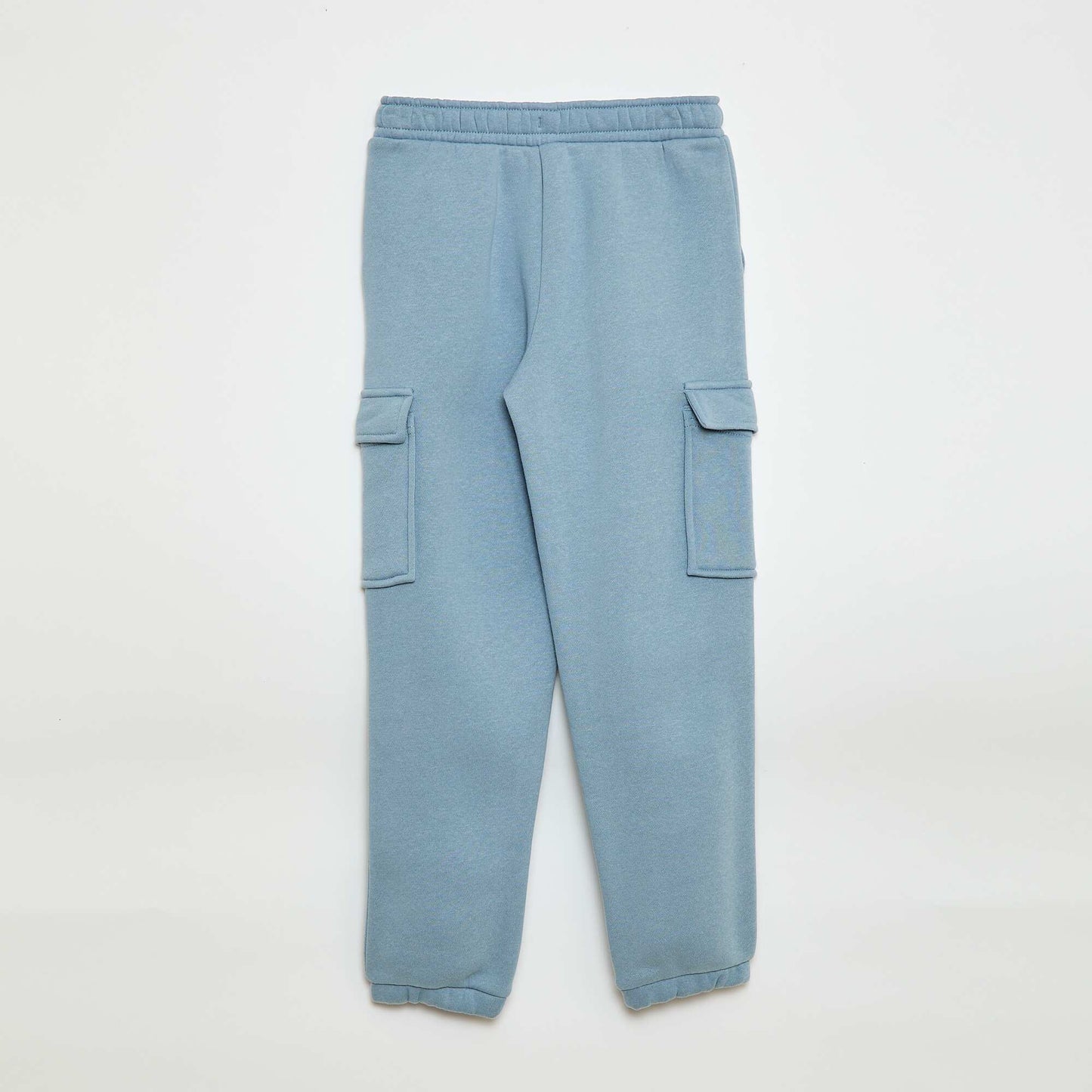 Pantalón de chándal liso multibolsillos AZUL