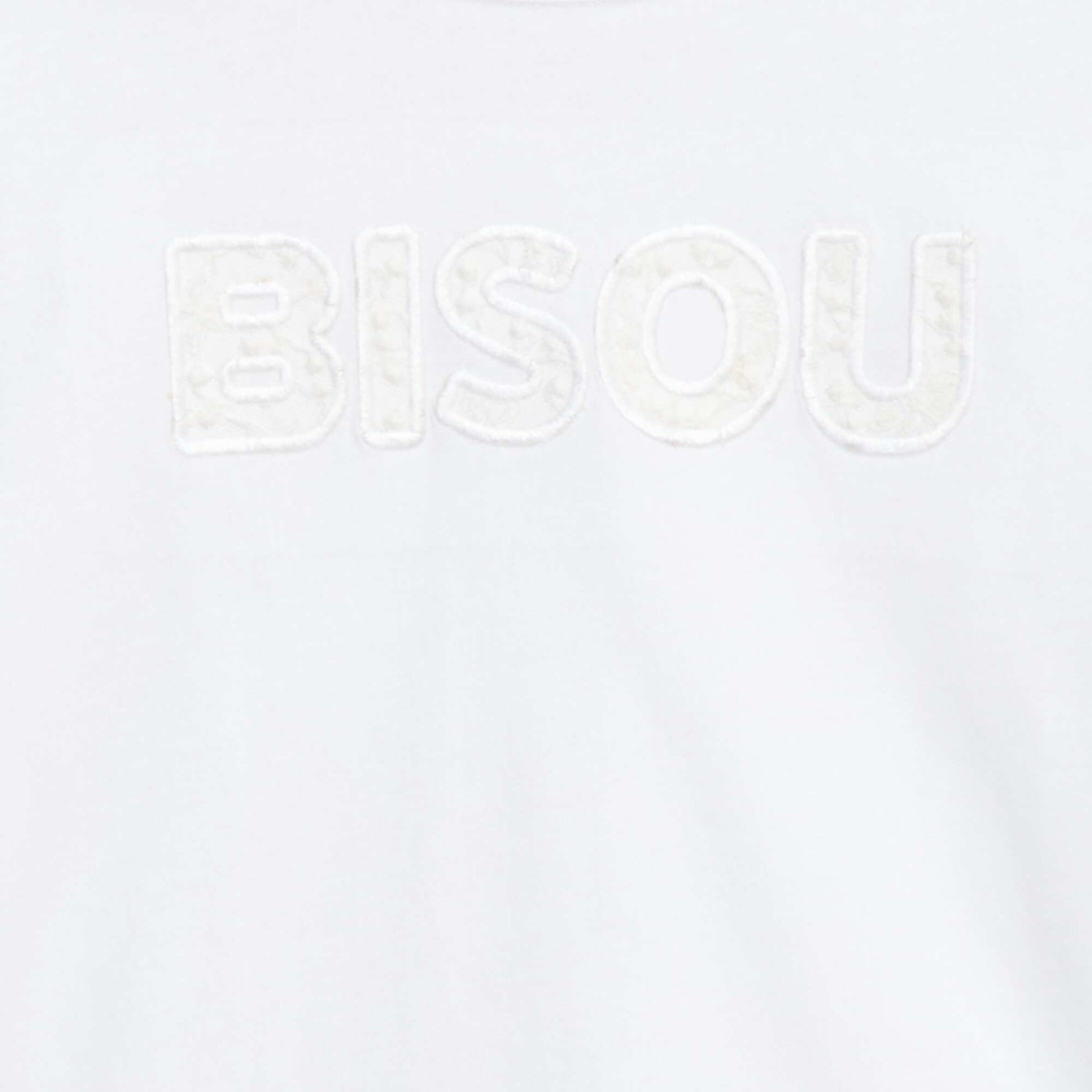 Camiseta de manga larga con lentejuelas BLANCO
